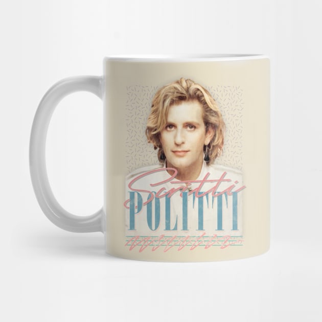 Scritti Politti  ... Retro Faded-Look 80s Fan Design by DankFutura